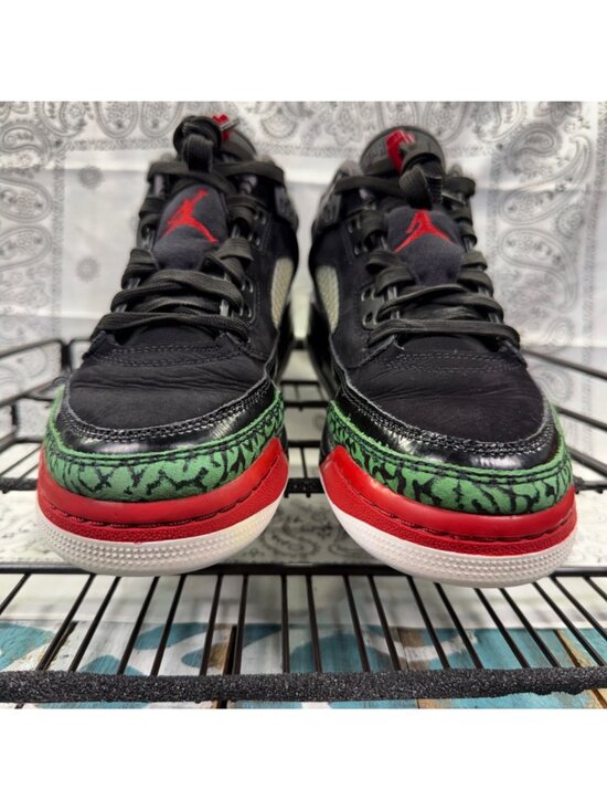 Nike Air Jordan Spizike Low Mens Size 6.5Y Black Varsity Red Sneakers FQ3950-060 main image 5